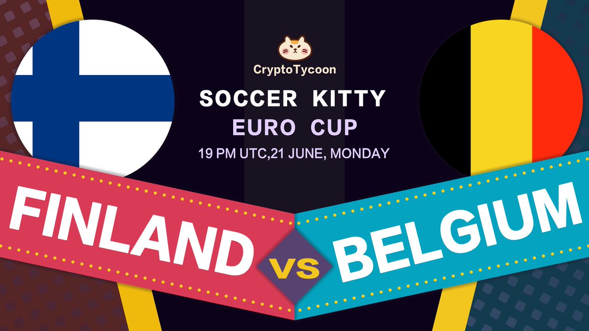 CryptotycoonI's tweet photo. ⚽️ SoccerKitty dari 21

🇺🇦 Ukraina vs 🇦🇹 AUSTRIA
⏰ 16:00 UTC

🇲🇰 MACEDONIA Utara vs 🇳🇱 Belanda
⏰ 16:00 UTC

🇫🇮 Finland vs 🇧🇪 Belgia
⏰ 19:00 UTC

🇷🇺 RUSIA vs 🇩🇰 Denmark
⏰ 19:00 UTC
Taruhan $BNB untuk MENANG lebih
Link : https://t.co/UiOPIn7oi3

#BSCGems #EURO2020 #Binance https://t.co/cTPiGyeOAI
