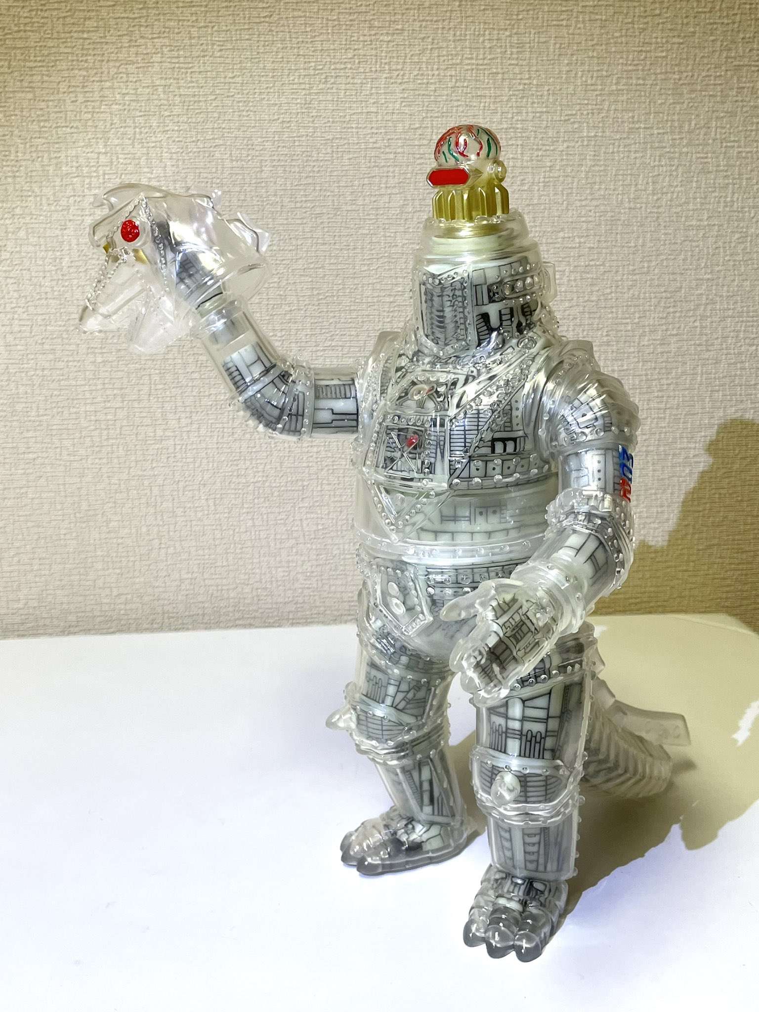 マルサン 450 メカゴジラ クリア BLACK 新品 おまけ付 - メルカリ