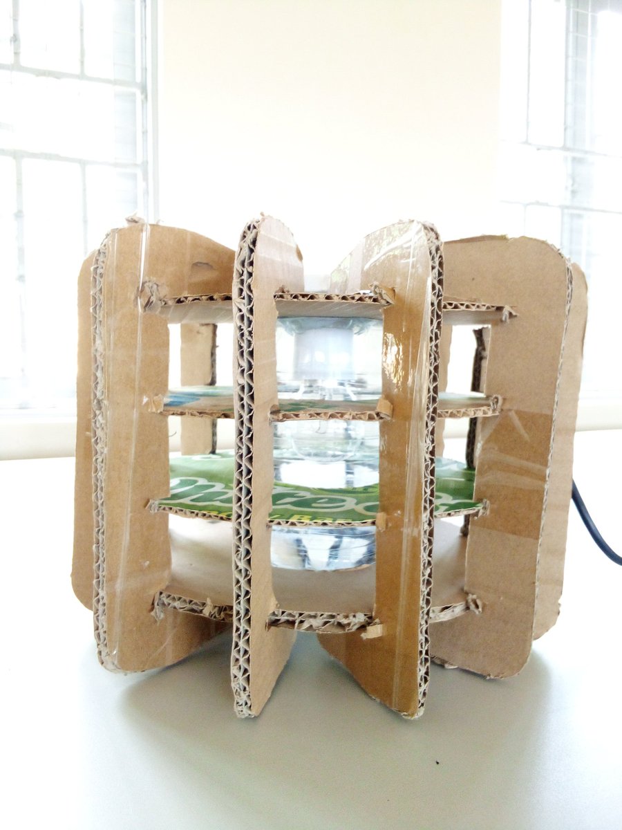 PawagreenE's tweet photo. Turning packaging boxes into lampshades for the safety and protection of our environment... https://t.co/vQ3ba75eSH