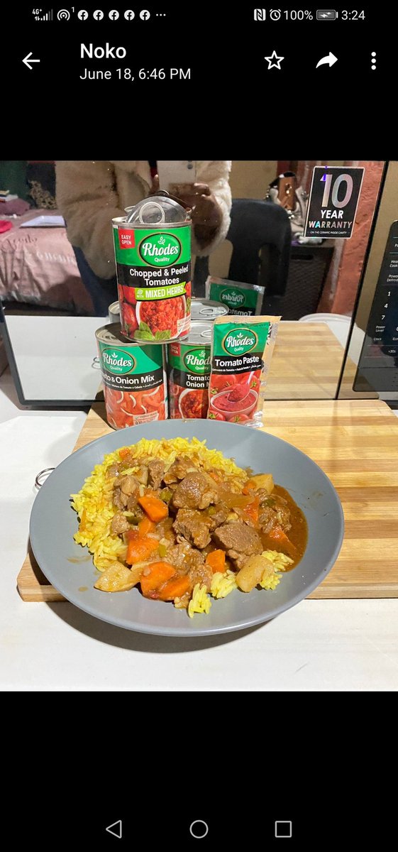 DimakatsoS05's tweet photo. @AyandaMVP @Yfm Love that @rhodesquality has exceptional value & canned food options to suit my every meal occasion. It’s convenient , affordable,full of flavor & meals tastes delicious🥘🍲❤️
#RootedinGoodness #RhodesQualityWinter @Yfm @AyandaMVP
https://t.co/3c3HUQPL3t