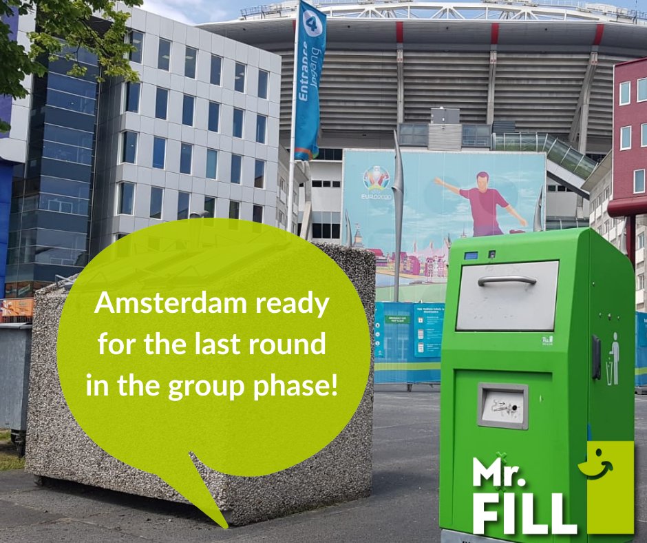 With more than 400 smart waste bins in the center of Amsterdam and at the Johan Cruijff Arena, Amsterdam is ready to go into the final match of the group stage with clean streets. We wish the Dutch national team good luck!

#ek #smartcity #european #championship #netherlands