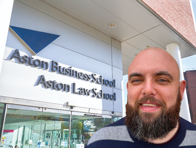 Aston University PR tweet media