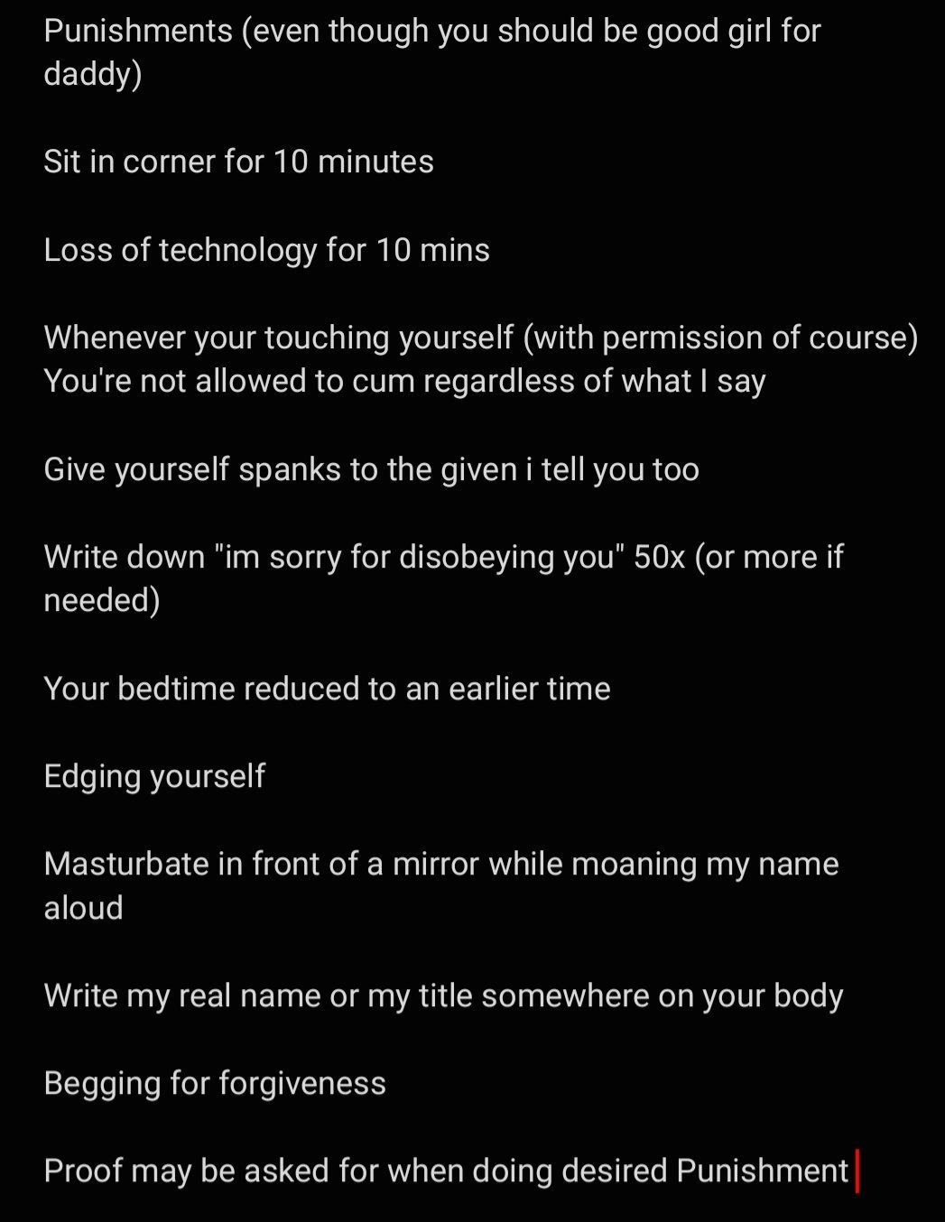Your Sadist Dom on X: &ldquo;Here&rsquo;s my rules so everyone can take 