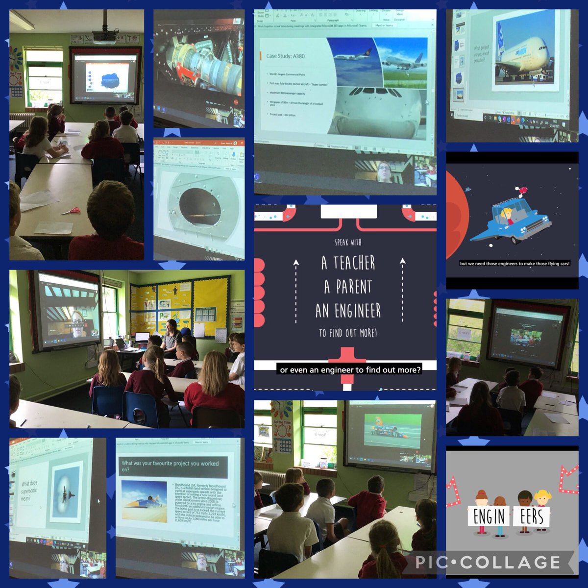 Year 3 really enjoyed an online live interview with an engineer! We absolutely loved learning about engineering and preparing our own interview questions. Diolch yn fawr <a href="/sheen_becky/">Becky sheen</a> @atkinsglobal @EAS_STEM <a href="/CrossAshSTEM/">Cross Ash STEM</a> 
#STEM 
<a href="/CrossAshEIC/">Cross Ash Primary School Ethical Informed Citizens</a> 
#EthicalInformedCitizens
