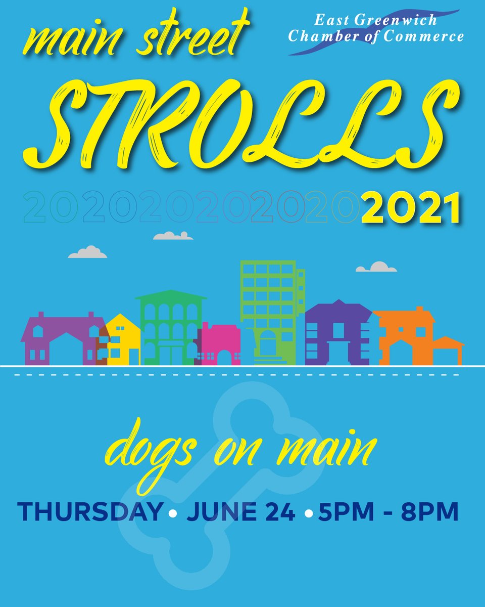 The Stroll Season is kicking off this Thursday with the Dogs on Main Stroll! For those walking in the parade, be sure to be in the parking lot of 500 Main Street no later than 5:30PM, for a prompt start of 6PM.