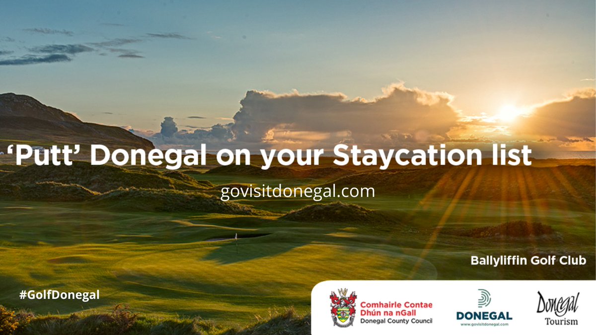 Discover #Donegal as a world-class golfing destination with its rich tradition of golfing and the diversity of courses across the county ⛳️#GolfDonegal #KeepDiscovering #MakeABreakForDonegal 

🏌️‍♂️ govisitdonegal.com/golfoffers