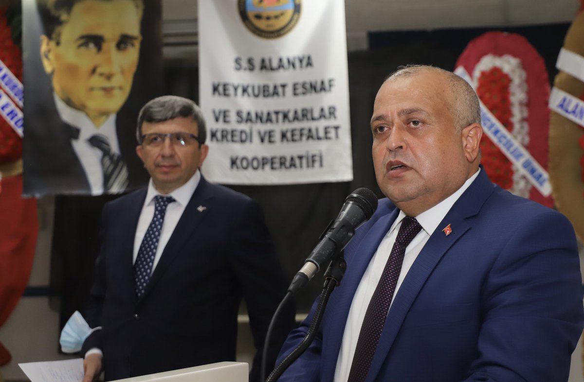 📍#Alanya Keykubat Esnaf ve Sanatkarlar Kredi ve Kefalet Kooperatifi Genel Kurulundayız. 

Genel Kurulda yeniden Başkan seçilen Velittin Yenialp'i ve yeni yönetimini tebrik ediyor, başarılar diliyorum.