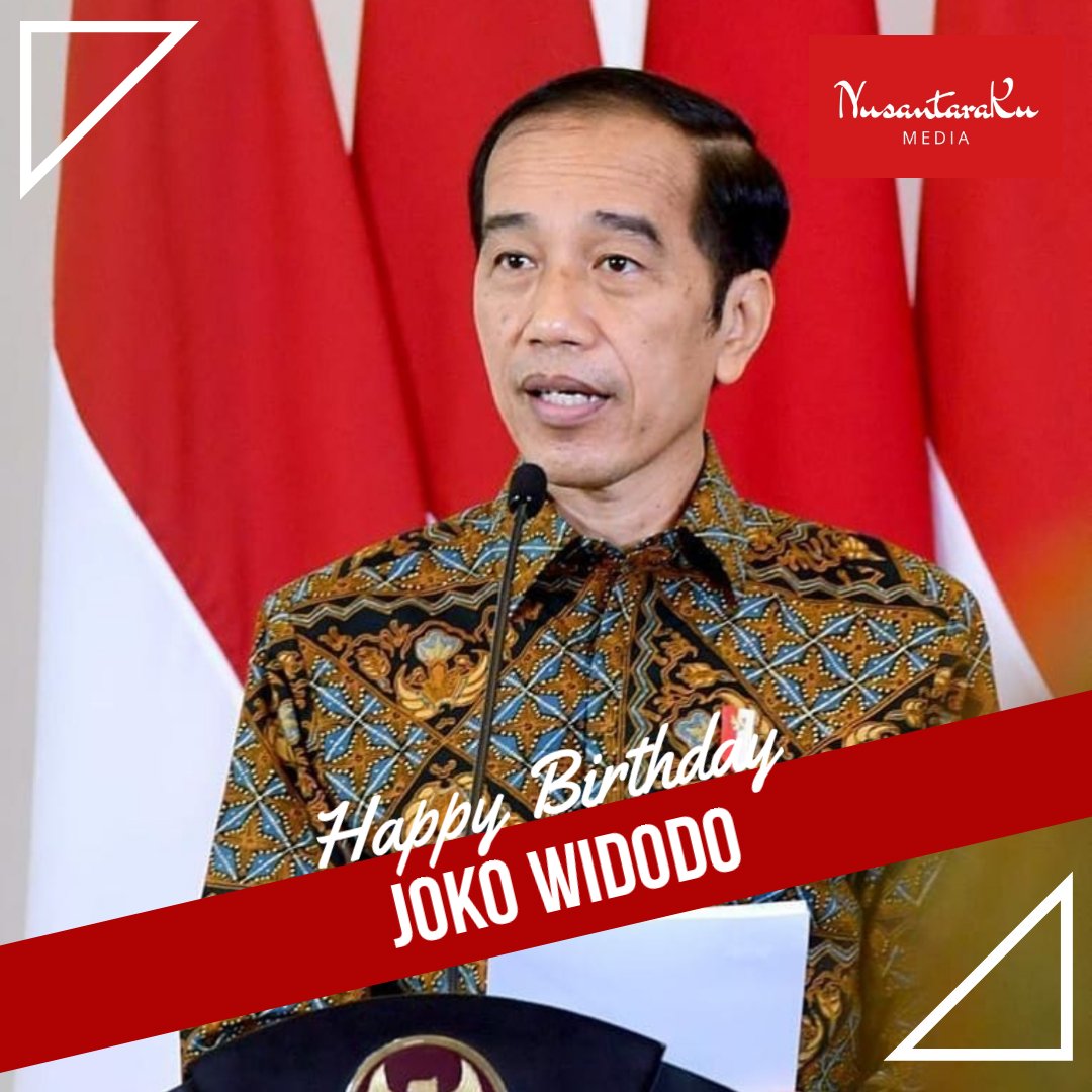 Happy birthday to the Mr. President of Indonesia, Happy Joko Widodo Day! Credit to : @jokowi

#NusantaraKu #NusantaraKuMedia #Hiburan #GoodNewsForYou #Indonesia #JokoWidodo #Jokowi #Presiden #President #HappyBirthday #HappyJokoWidodoDay #Bless #Update