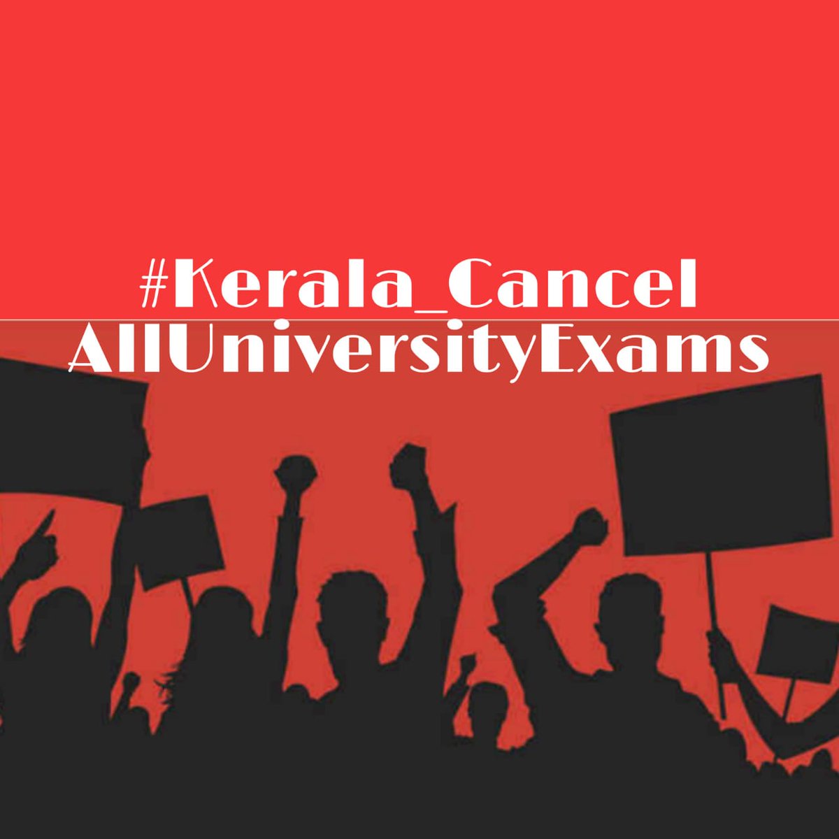 Mohan86905749's tweet photo. @AdvMamtaSharma The decision of kerala university is completely disregarding the Mental stress that students and parents currently going through. hear us out 🙏@DrRPNishank @ShashiTharoor @CMOKerala @nsui @RahulGandhi @PMOIndia @KeralaGovernor  @AdvMamtaSharma #kerala_cancelalluniversityexams https://t.co/gRYEUqVaYO