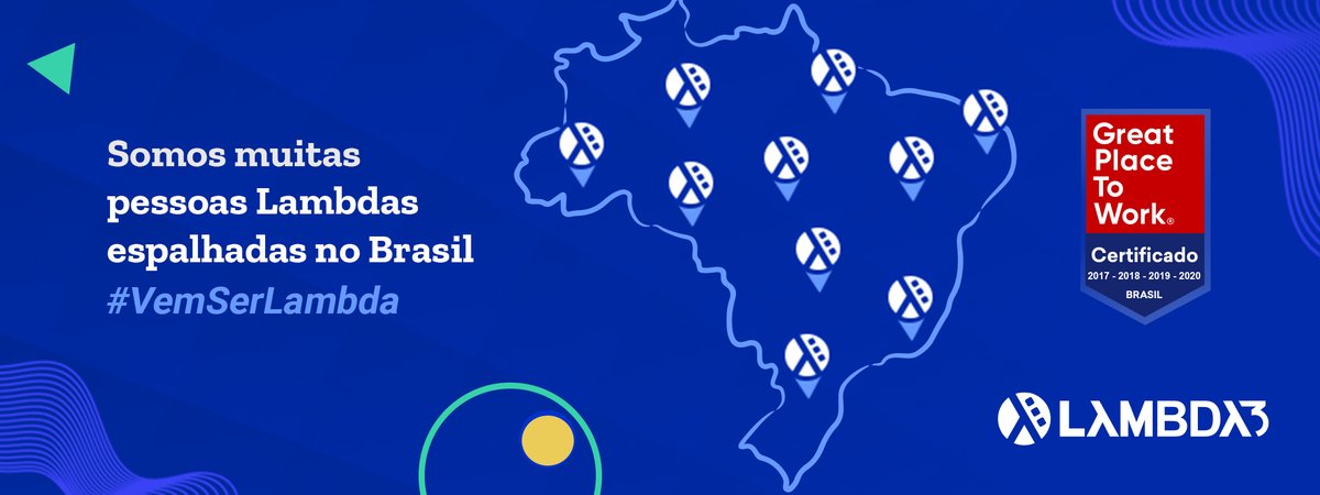lambdatres's tweet photo. Venha trabalhar na 5ª melhor empresa para se trabalhar no Brasil, segundo o #GPTW2020, e fazer parte do time de UX/UI da @lambdatres. Confira mais sobre essas e muitas outras oportunidades que temos abertas por aqui e #mandacv: https://t.co/yDUqkB3LS0 https://t.co/biTo2OJoyw