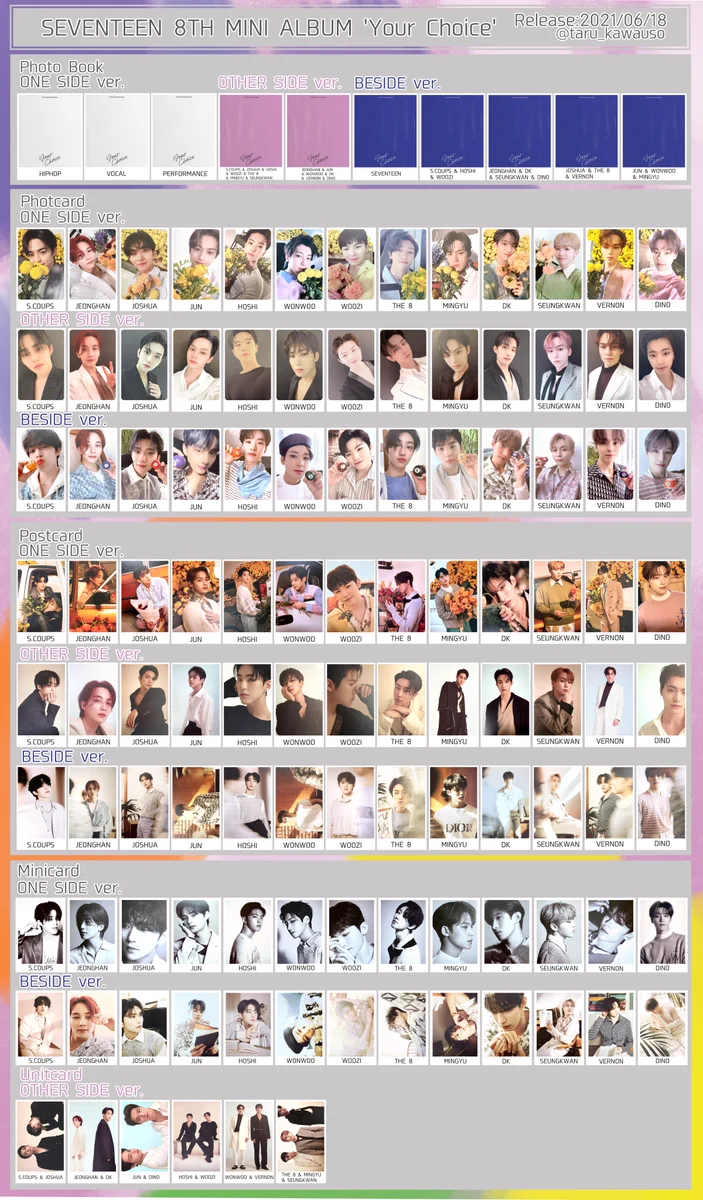 Seventeen セブチ　エスクプス　サノク　your choice トレカ E4aT-EnVIAQbP-5?format=webp&