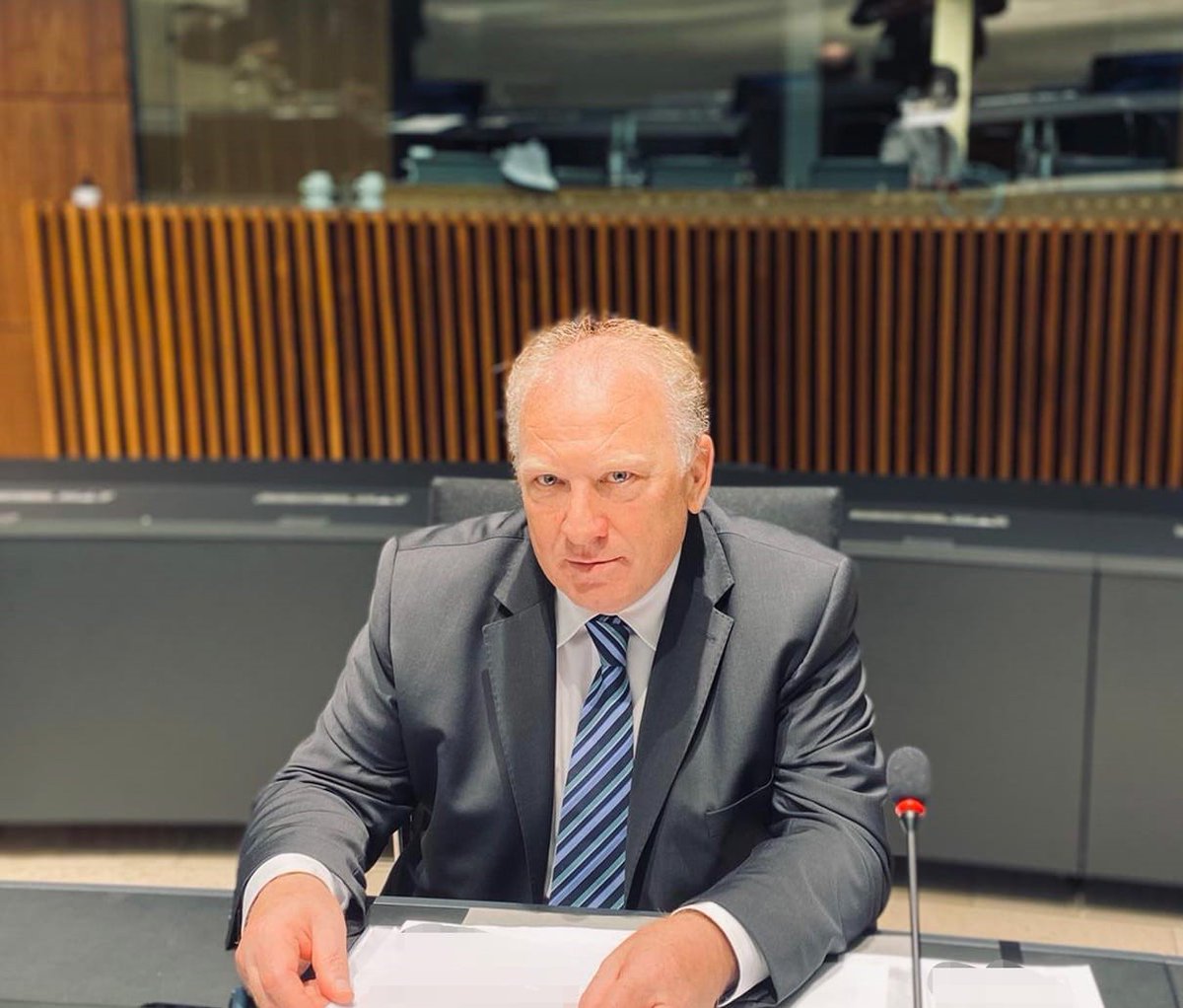 Svetlan Stoev (@svetlanstoev) on Twitter photo Fruitful exchange with <a href="/Fuad_Hussein1/">Fuad Hussein فؤاد حسين</a> at today’s #FAC. Full support to the 🇮🇶 government efforts to accomplish reforms. 🇮🇶 stability and security is crucial both for the country and for the region. Fruitful exchange with <a href="/Fuad_Hussein1/">Fuad Hussein فؤاد حسين</a> at today’s #FAC. Full support to the 🇮🇶 government efforts to accomplish reforms. 🇮🇶 stability and security is crucial both for the country and for the region.