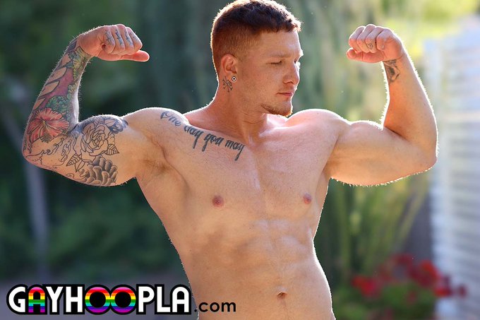 3 pic. Tatted Jeremiah Cruz Oils Up His Uncut Cock And Rubs One Off! 

FULL scene at https://t.co/vAvsxzL5mX