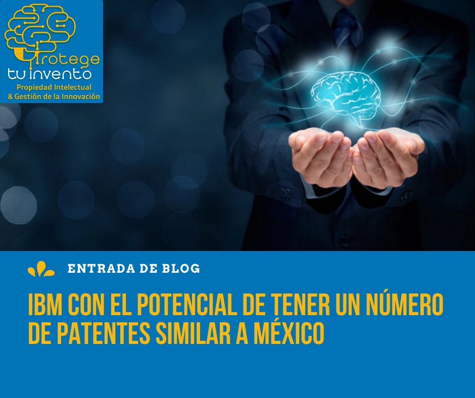 protegetuinven's tweet photo. El Instituto Mexicano de Propiedad Industrial registró  11,711 patentes mientras que IBM, en el mismo periodo registró 9,100 patentes en el mundo.

https://t.co/gEh2zpqzBs

#protegetuinvento #CreatividadParaElBienestar  #wipo #ompi #impi #propiedadintelectual #propiedadindustrial https://t.co/VdnAdtt67U