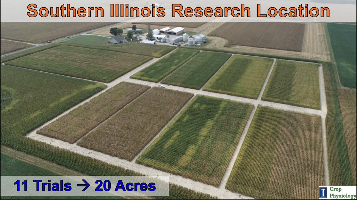 Our small plot research at Bartling Farms In Nashville, Illinois. Believe it or not we are testing over 150 different management practices in this picture! (Hybrid, Fertility, Population, Row-spacing, Fungicide, Biologicals, and all the Interactions!) #FindtheBeast #FeedtheBeast