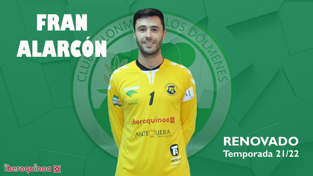💯📣 El portero <a href="/FranAlarcon_12/">Fran Alarcón</a>  firma para continuar en el @IberoquinoaABM otra temporada.

<a href="/TierraMaestros/">Tierra de Maestros</a> 
<a href="/ATQDeporte/">Antequera Deporte</a> 
<a href="/AguaElBotijo/">El Botijo Agua de Andalucía</a> 
<a href="/GacosurSL/">Gacosur S.L.</a> 
<a href="/101tvAntequera/">101 Antequera</a> 
<a href="/ATQSUDA/">Antequera SUDA</a> 
<a href="/MaskomSuper/">Maskom Supermercados</a> 
<a href="/DeportesDipMlg/">Diputación de Málaga es Deporte</a> 
<a href="/FundUnicaja/">Fundación Unicaja</a> 
#SomosDeAsobal
#AntequeraEsDeporte
#iberoquinoa