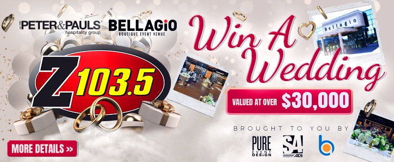 Want to win a wedding valued at $30,000?

#Z1035 and <a href="/byPeterandPauls/">Peter & Pauls Hospitality Group</a> are down on one knee, proposing that you #entertowin! ❤💍

For contest details and to enter, visit l8r.it/c3ya
