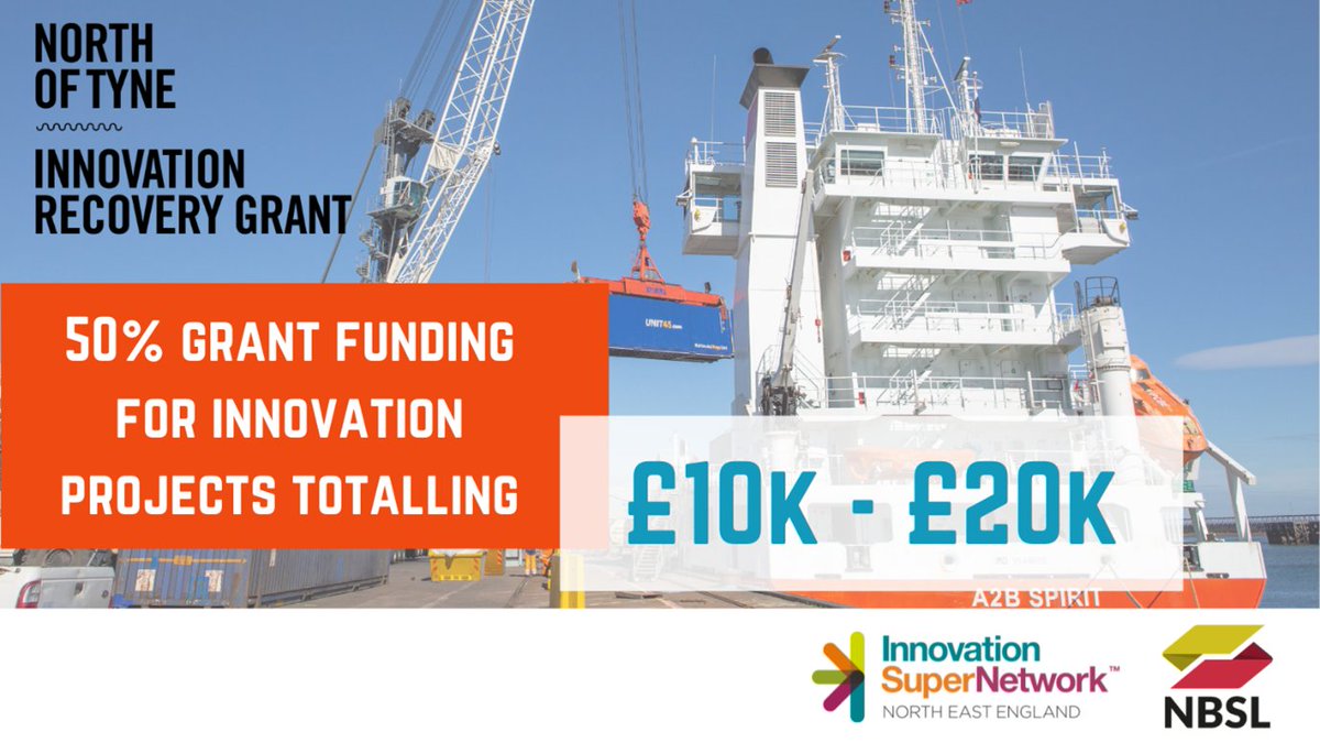 NEPIC_Ltd's tweet photo. #NorthofTyne businesses driving #process #innovation can apply for an Innovation Recovery Grant for projects between £10k-£20k. Learn more https://t.co/SnsyvZweOS @NorthTyneCA @nbsl @SuperNetworkNE https://t.co/XREOeW42Hj