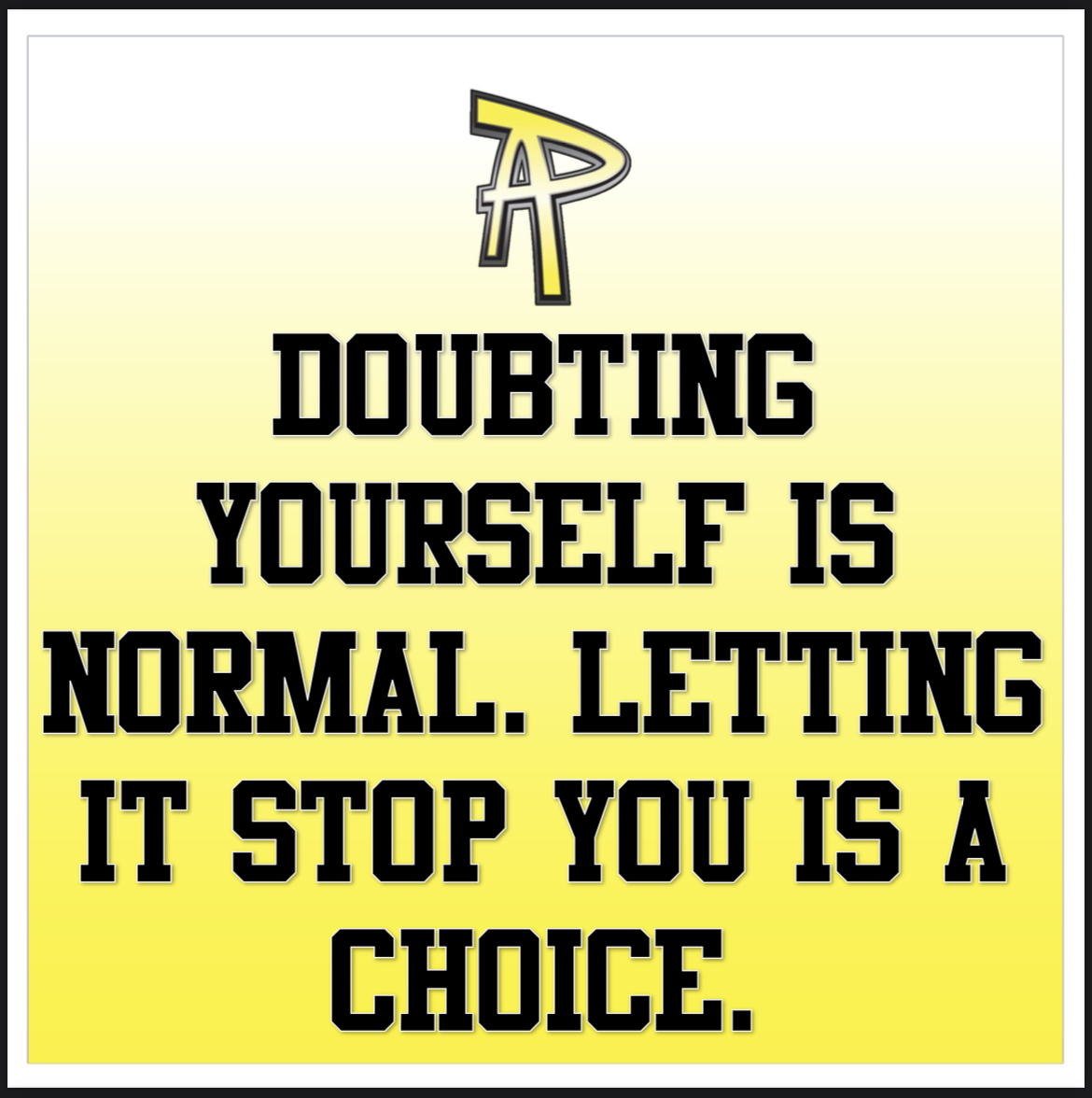 Sometimes all you need is to believe and commit. Don’t let your fears be bigger than your goals YOU GOT THIS!! 💛🖤 #MotivationalMonday #PAmily #ItsAPAmilyThing #PA4L