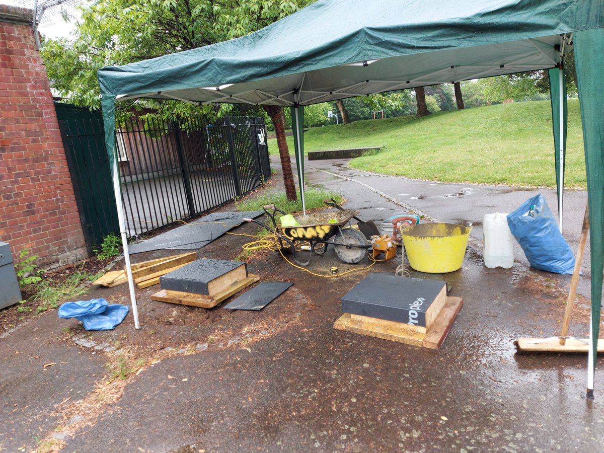 NPBigLocal's tweet image. And the second stage is underway. The concrete pads should be ready by the end of this week. Changing Gears is coming!