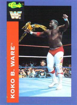 BIRTHDAY SHOUTOUT: Happy Birthday to, #KoKoBWare! What’s your favorite #wrestlingtradingcard of his? 😎 #WTC #wrestlingcards #thehobby  #collecting #birthday #tradingcards #checklists #Classic #KoKoBWare #WWF #HOF #Birdman