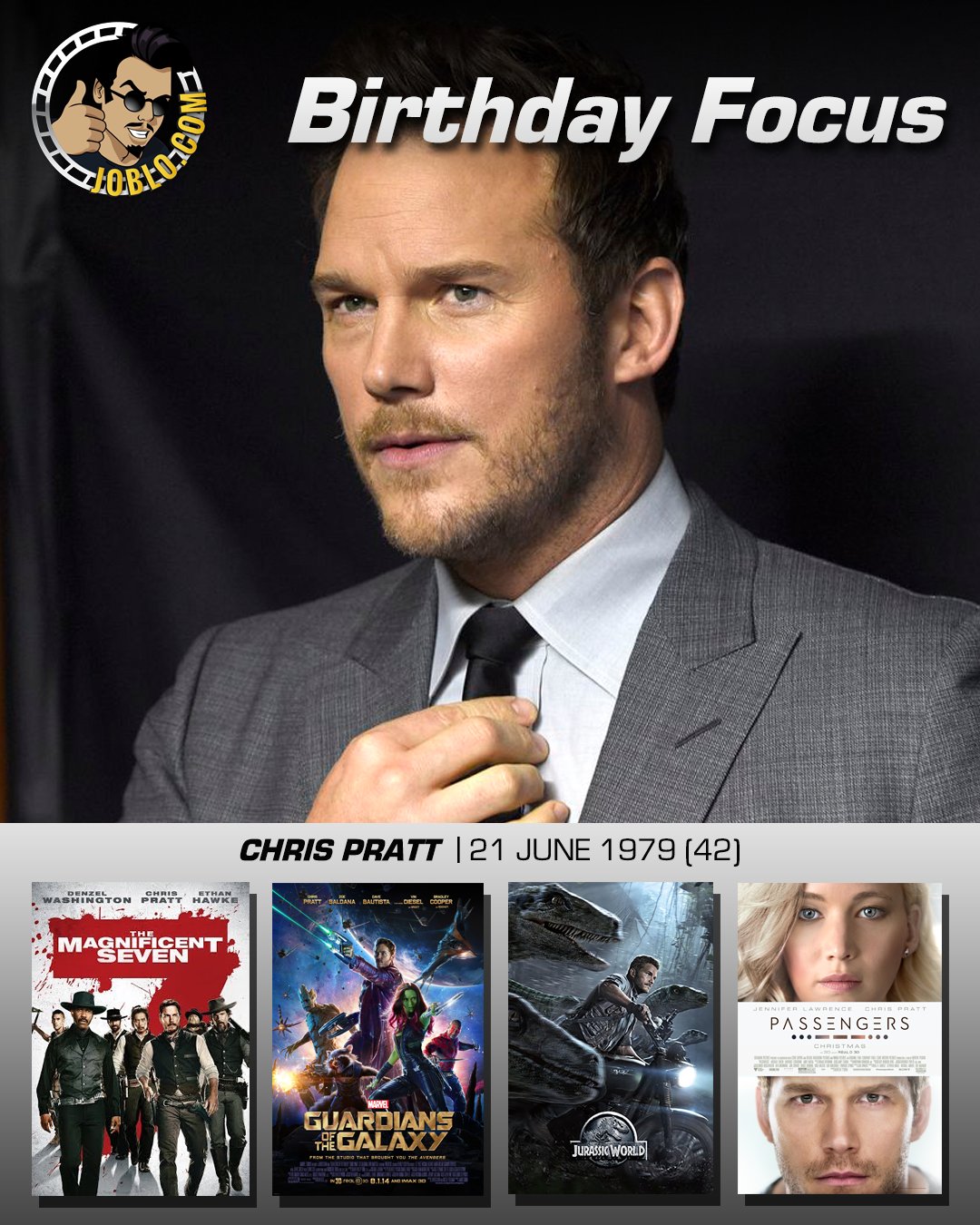 Wishing Chris Pratt a very happy 42nd birthday! 
