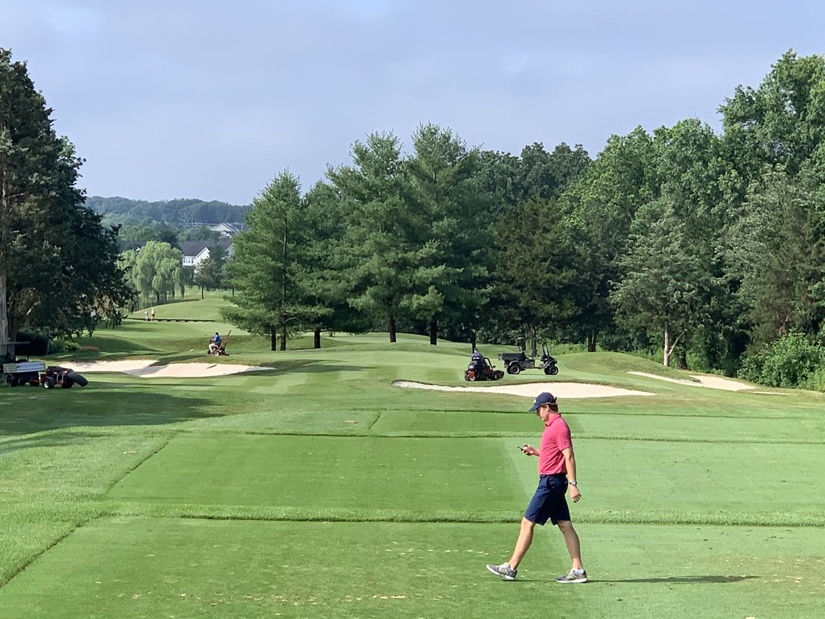 PCagronomy's tweet image. Course is dialed in for AJGA