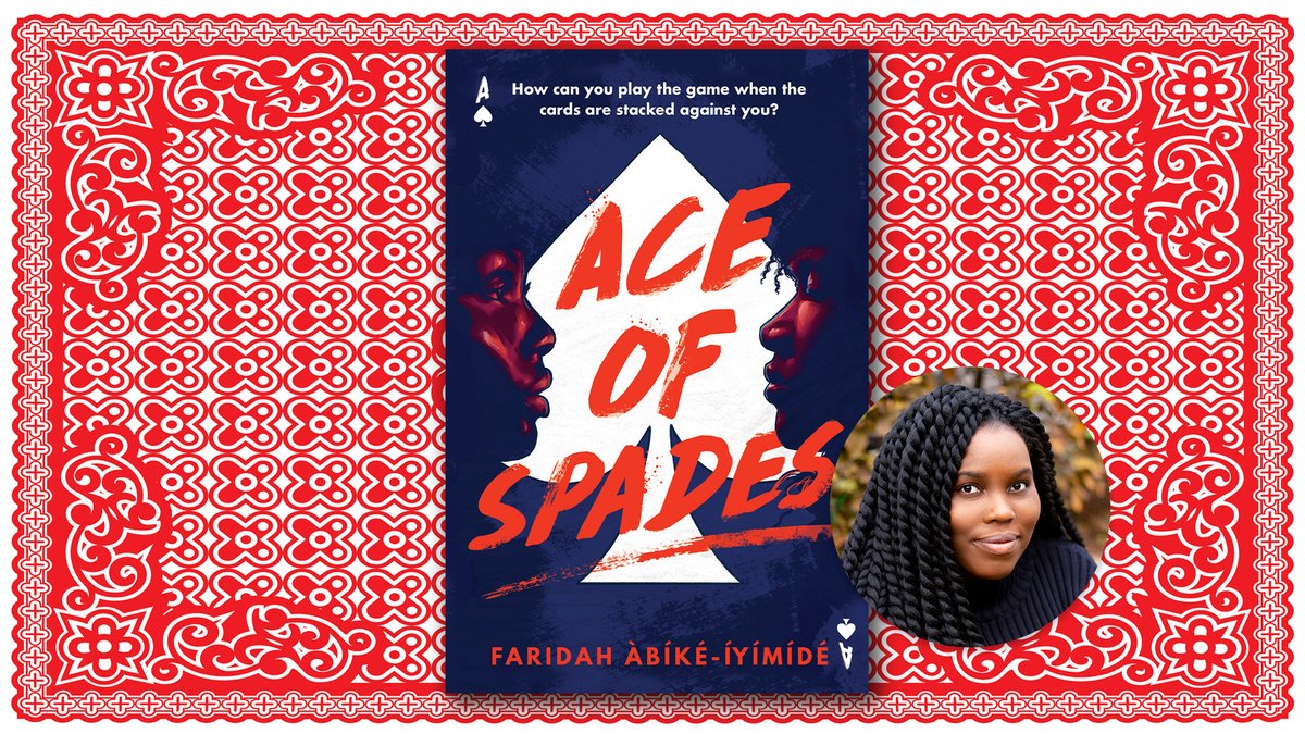 Waterstones's tweet photo. Ace of Spades by @faridahlikestea is rightly becoming one of the most talked about YA books of the year. On the blog she shares the books by writers of colour, both YA and adult fiction, that shaped her writing of it: https://t.co/4gf2JSSOmT https://t.co/bzsT3O85tw