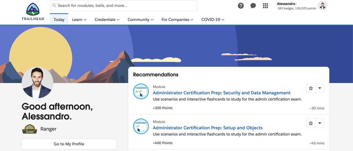 I gotta admit that, pretty sick. Love also the new groups design, way more engaging! #salesforce #trailblazercommunity #trailblazer 
<a href="/trailhead/">Trailhead</a> <a href="/Salesforce/">Salesforce</a>