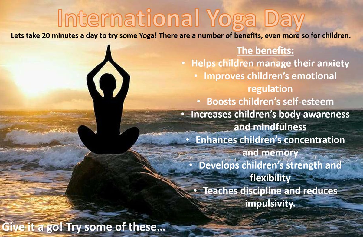 group_in2's tweet photo. Its International Yoga day 🧘🧘‍♂️🧘‍♀️

Did you know adding 20 minutes of Yoga into your daily routine is suppose to improve your mental health and reduce anxiety! It is also a great way to get some exercise whilst keeping the mind and body relaxed #InternationalYogaDay #wellness https://t.co/1DdWbVFWei
