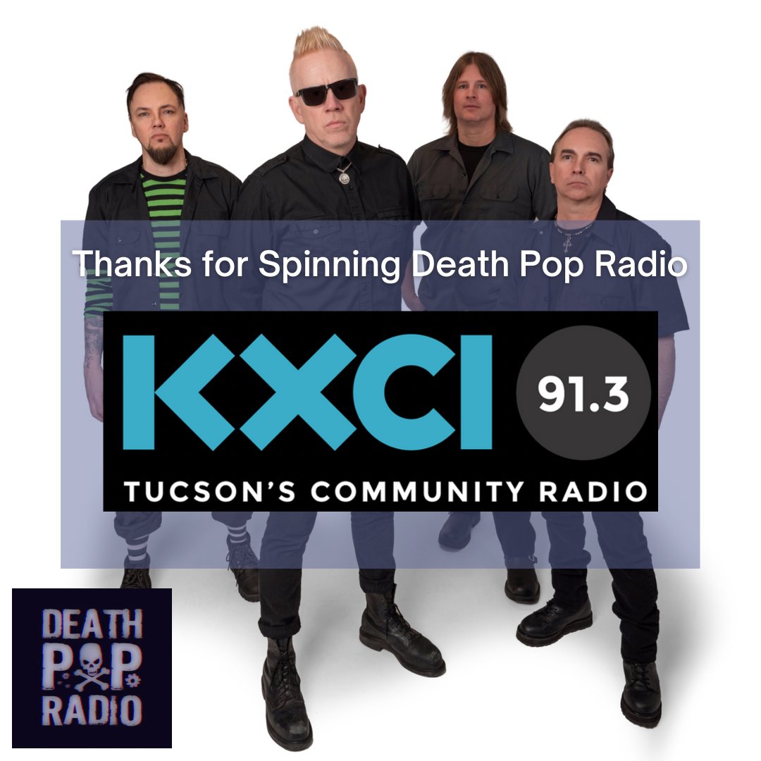 KXCI, thank you for spinning DEATH POP RADIO.

#darkstarrecords #deathpopradio #newmusic #chicagomusic #hardrock #heavymetal #deathpop #newoceanmedia #michaelbrandvoldmarketing