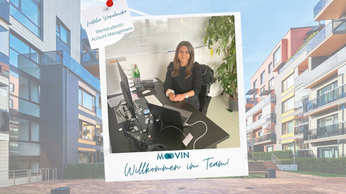 Wir starten in die Woche mit einem neuen Kolleginnen-Welcome! 🙌

Voller Tatendrang sorgt Natalia für einen schnelleren und besseren #Vermietungsprozess. 🚀 🚀

#newcolleague #newemployee #happywelcome #proptech #moovin #realestate #vermietung #vermieten #keeponmoovin