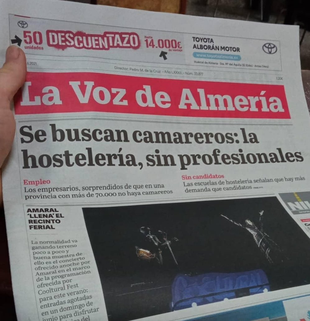Soy Camarero tweet media