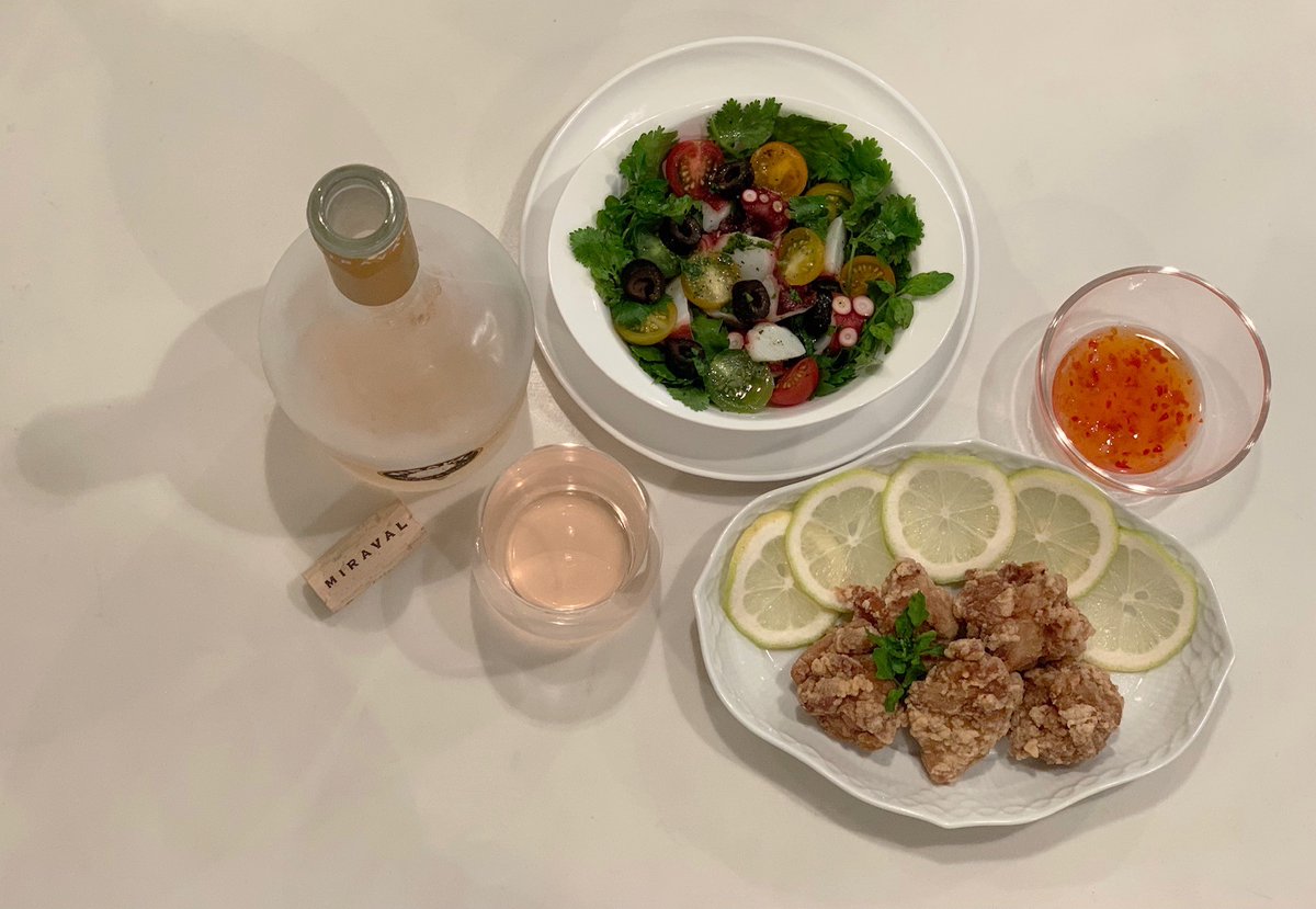 夏至解禁のMiraval Rose2020、今回は料理との相性探求！
facebook.com/heartofwinefum…
#MiravalRose2020 #ミラヴァルロゼ2020 #夏至解禁
#プロヴァンス #ワインのこころ #JeroboamJapan