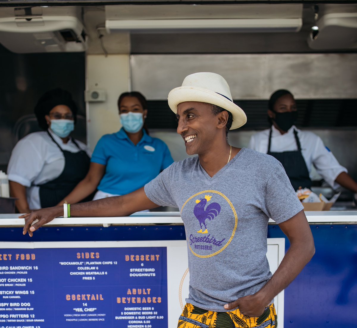 MarcusCooks's tweet photo. Streetbird On The Beach is giving me something to smile about! @StreetbirdNYC is always worth the trip, especially in a place like @BahaMarResorts... #chasingflavors https://t.co/lfvEBMPEK3