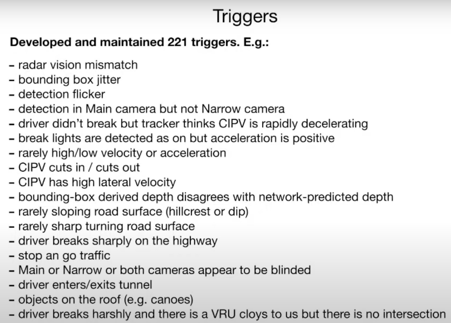 Test Driven Triggers