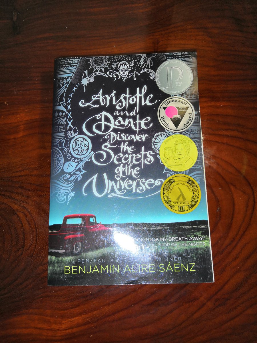 _chobitz's tweet photo. ขายนิยายภาษาอังกฤษ 
Aristotle and Dante discover the secret of the universe 300 บาท รวมส่ง #elysbook #หนงสือมือสอง #หนังสือภาษาอังกฤษ #หนังสือน่าอ่าน #นิยายภาษาอังกฤษ #ขายหนังสือมือสอง #ส่งต่อหนังสือ https://t.co/qvvri21W37