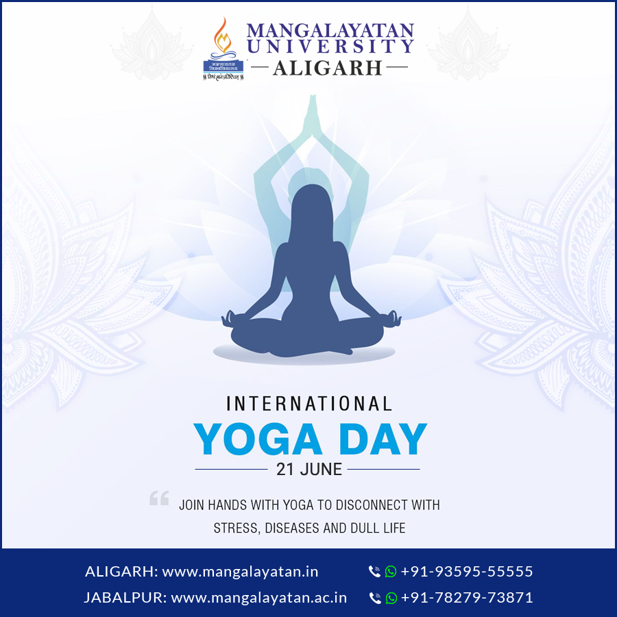 #InternationalDayOfYoga 
#MangalayatanUniversity