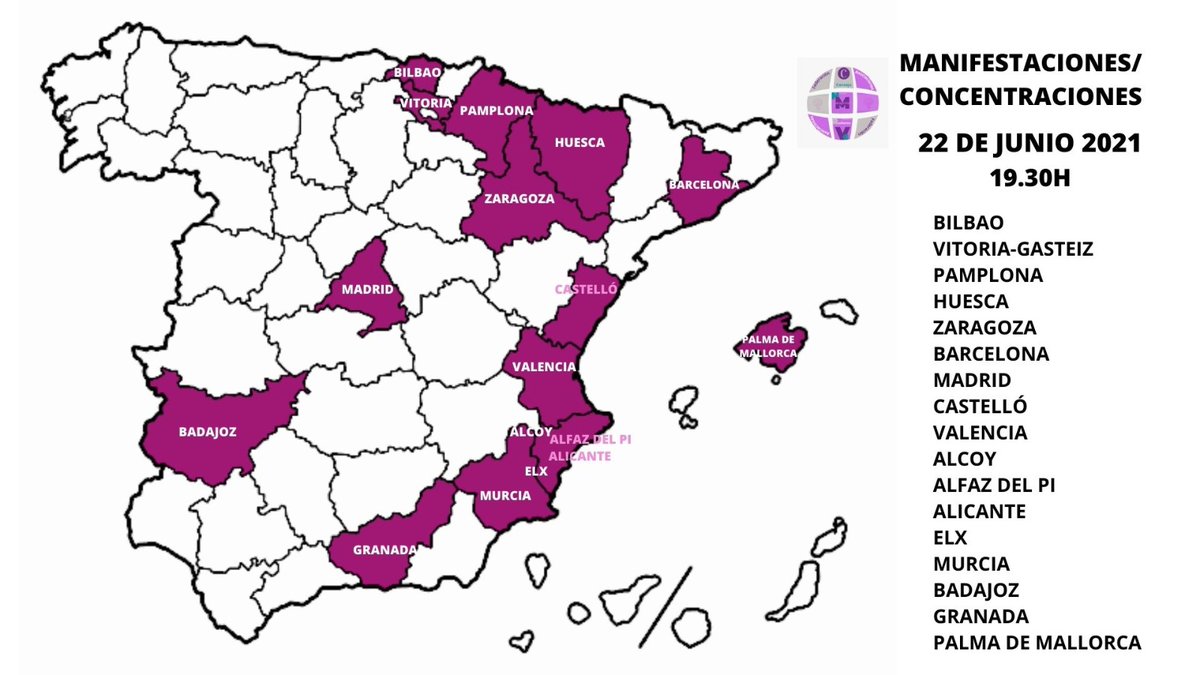 Librelulamorad1's tweet photo. Busca tu ciudad. Mañana, todas a la calle. Quememos el patriarcado. https://t.co/5midcawOQP