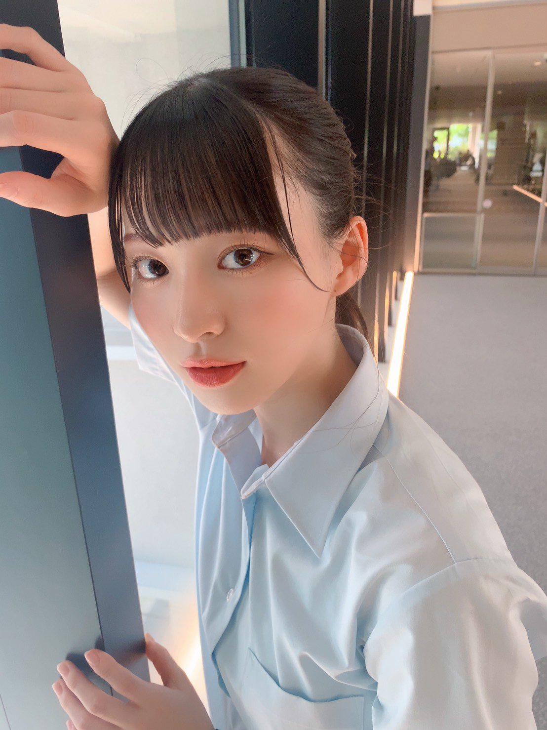≠ME ノイミー 冨田菜々風 直筆生写真 天使は何処へ 歌唱衣装②