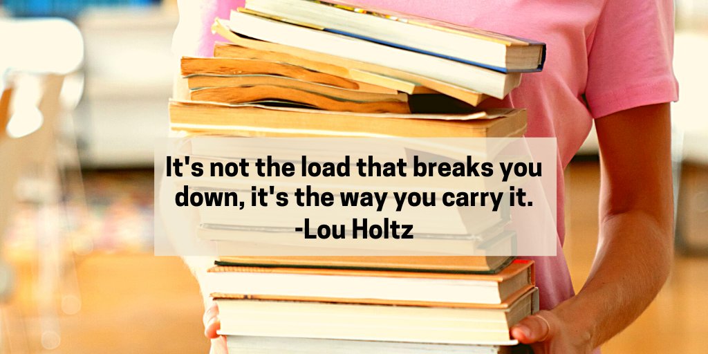 As bookstores reopen, remember…”It's not the load that breaks you down, it's the way you carry it.” -Lou Holtz #bookstores #quotefortheday #quotepic #thoughtoftheday #thoughtoftheday💭 #thoughtsoftheday #thoughts #thoughtsnlife #thoughtfortoday #thoughtstoponder #mindfulmonday