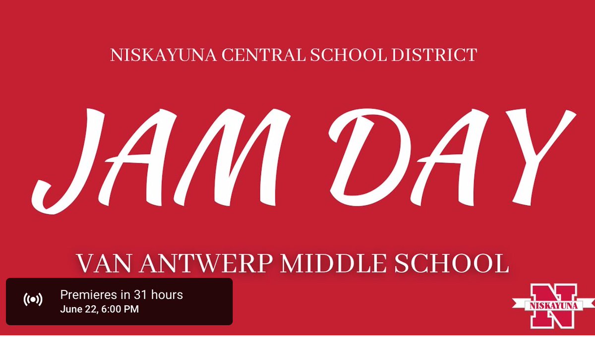 Tuesday, June 22 at 6 p.m.  Use this link...
youtube.com/watch?v=VH__nJ…