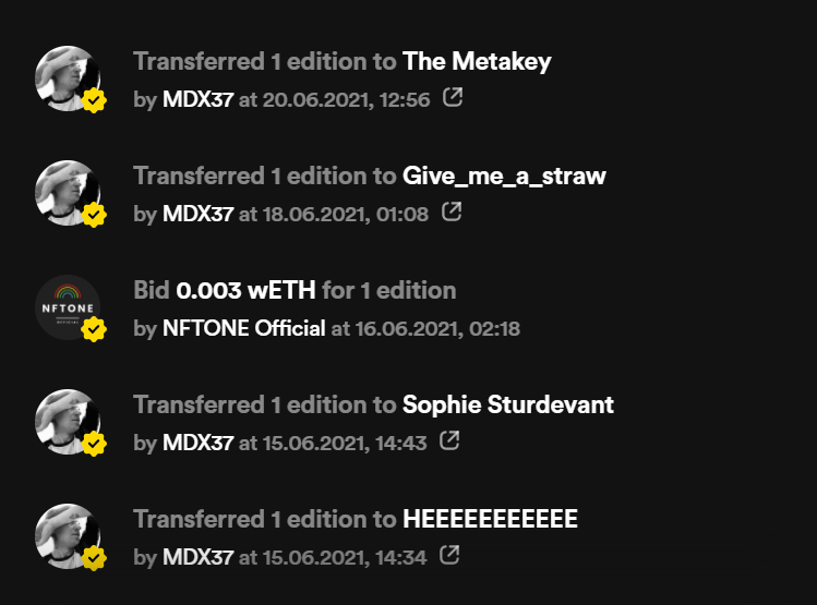 🙃So it will be with everyone. 
👏Gifts for everyone who bought before the end of the week!

#NFT #NFTs #nftart #NFTCommunity #crypto