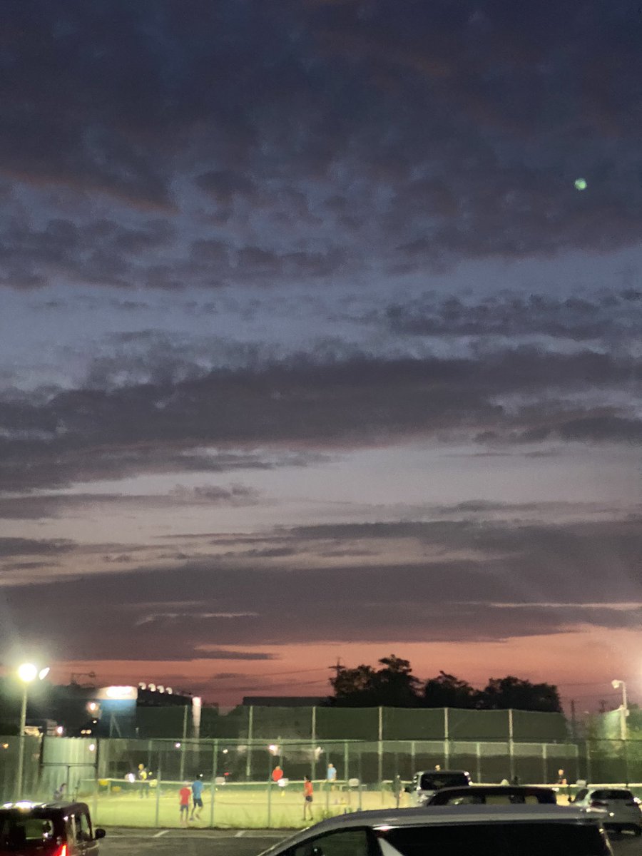夕日好き　でトレーニングのモチベアップ　#夕日　#夕焼け