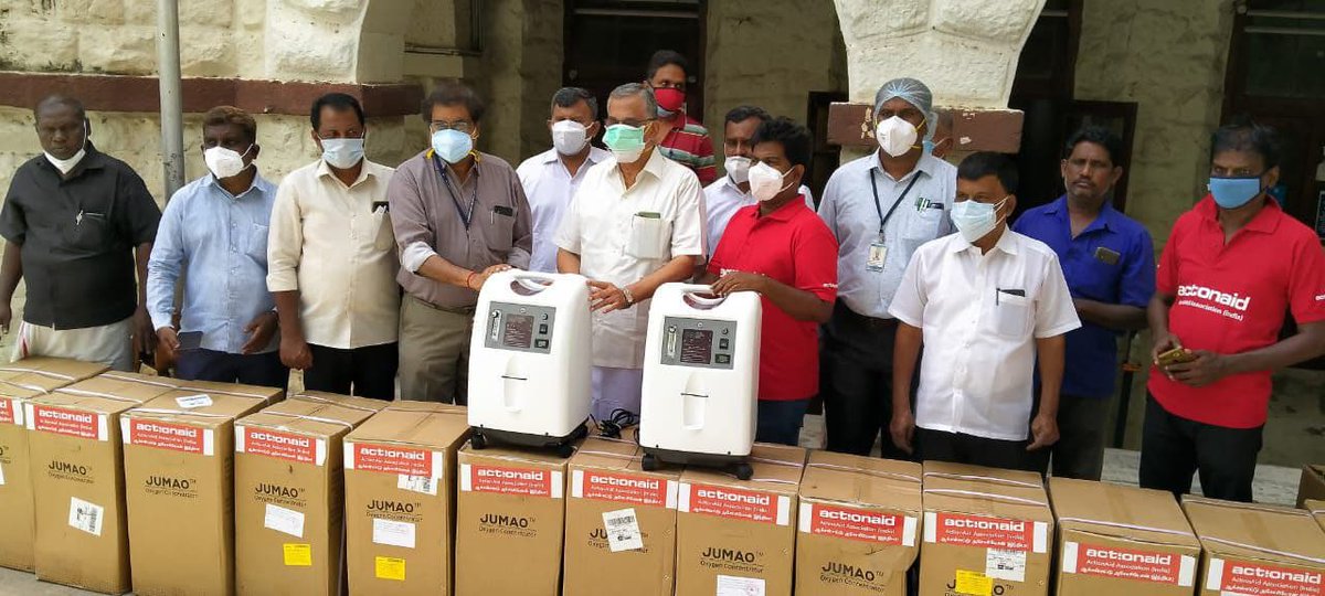 tncpim's tweet image. கோவை அரசு மருத்துவமனைக்கு 40 ஆக்சிஜன் செறிவூட்டும் இயந்திரத்தை பி.ஆர்.நடராஜன்.எம்.பி., தலைமையில் ஆக்சன் எய்டு அமைப்பு வழங்கியது. #Covai #GovtHospital #OxygenMachine #PRNatarajanMP