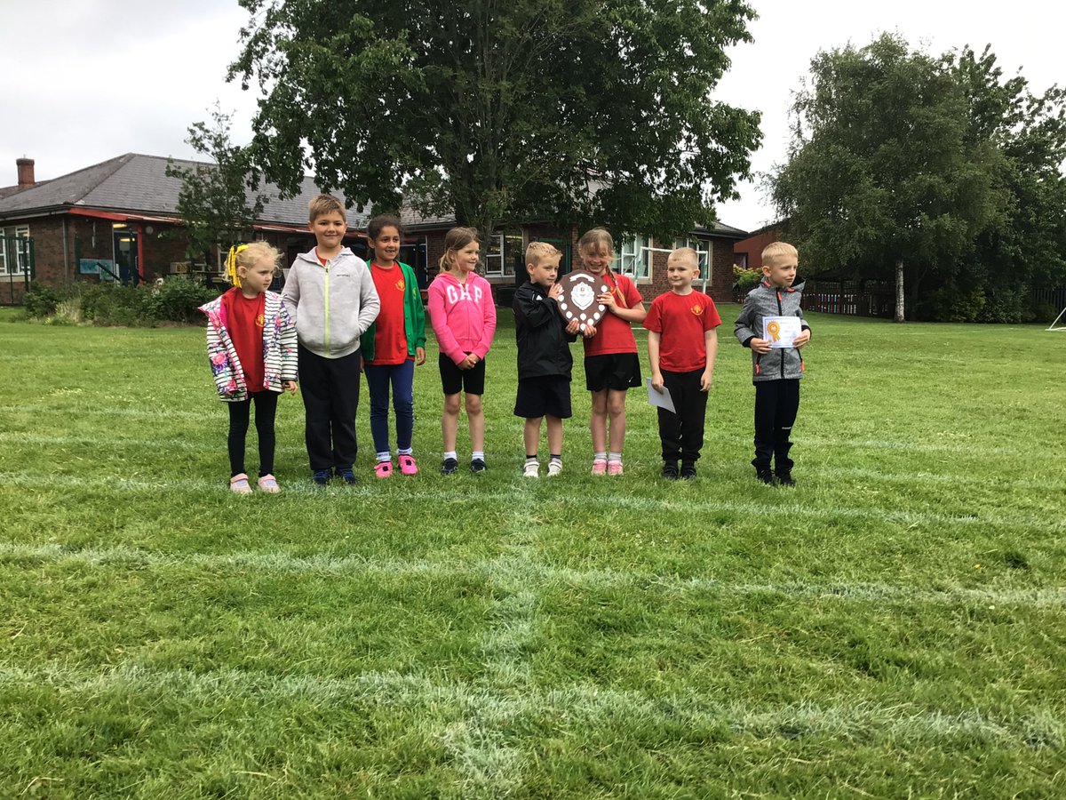 OrchardPe's tweet photo. First Sports Day underway today at Orchard. 1/2B had a great time! Congratulations to Cherry House 🍒 @schoolgames1 https://t.co/1oCrLdJA6L