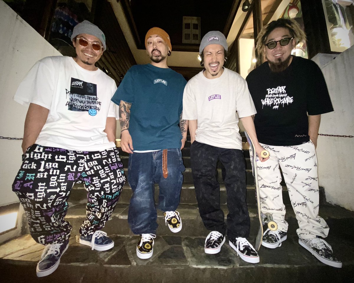 6ight 2ack 1gainst #WANIMA #LEFLAH #レフラー