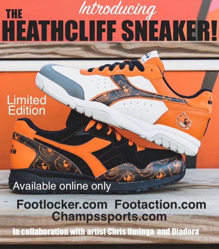 Heathcliff the Cat on X Heathcliff Sneaker by Diadora Limited Edition available online only at https t 935ZhUx9wD https t NAH1rN03xr https t HcCwVqlUis https t 0WmD6fO2Gn X