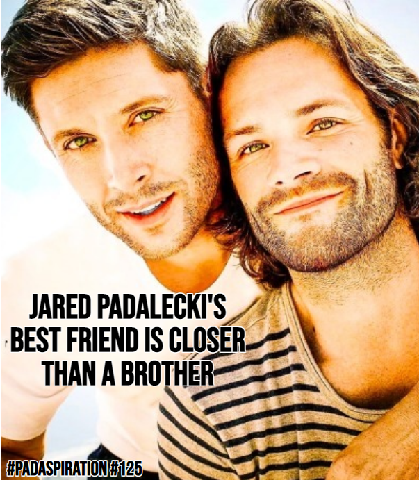 Franki3W's tweet photo. #PadaSpiration #125
#JaredPadalecki's best friend is closer than a brother.

#WalkerFamily #WeLoveYouJensen #TheBoysTV #SPNFamily @jarpad #PadAckles #Inspiration #AKF #JensenAcklesAppreciationDay  #Motivation @JensenAckles #BuildFriendships #Friends4Life #Brothers #SoldierBoy https://t.co/iDtdJ3l5lG