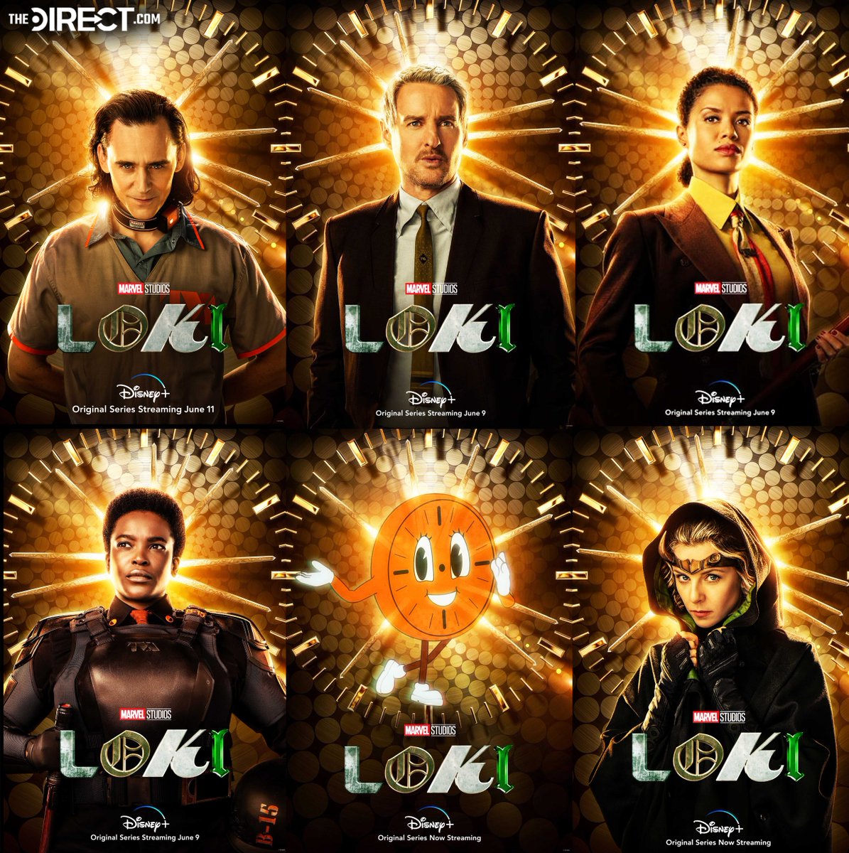 MCU - The Direct on Twitter: &quot;The officially-released #Loki character  posters Who else do you think will get their own poster?  https://t.co/8AWcVtywWx… https://t.co/vDT46QOYTq&quot;